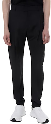 Alexander McQueen Pantalones Jogger Slim Fit Negro de Cintura Baja Casual 662458-QSU63-1000 Buy Alexander McQueen Pantalones Jogger Slim Fit Negro de Cintura Baja Casual 662458-QSU63-1000