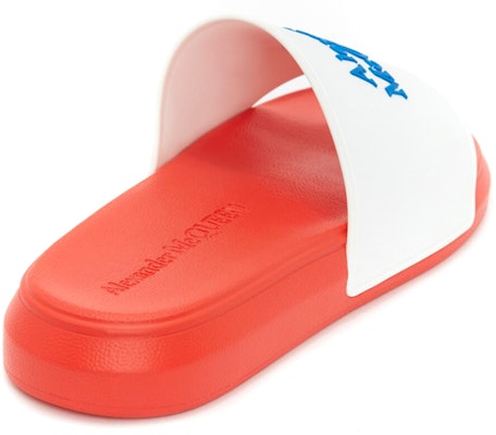 亞歷山大·麥昆 輕便時尚拖鞋 電藍 Shop 亞歷山大·麥昆 輕便時尚拖鞋 電藍