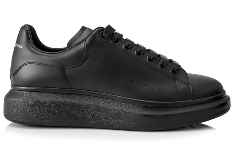 Alexander McQueen Smooth Calfskin Fashion Sneaker 'Black' 圖 2