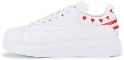 Alexander McQueen Smooth Calfskin Lace-Up Sneaker 'White' 668175WIAF79676 Alexander McQueen Smooth Calfskin Lace-Up Sneaker 'White' 668175WIAF79676