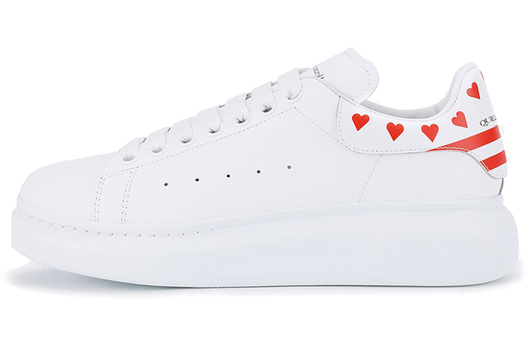 Alexander McQueen Smooth Calfskin Lace-Up Sneaker 'White' 668175WIAF79676