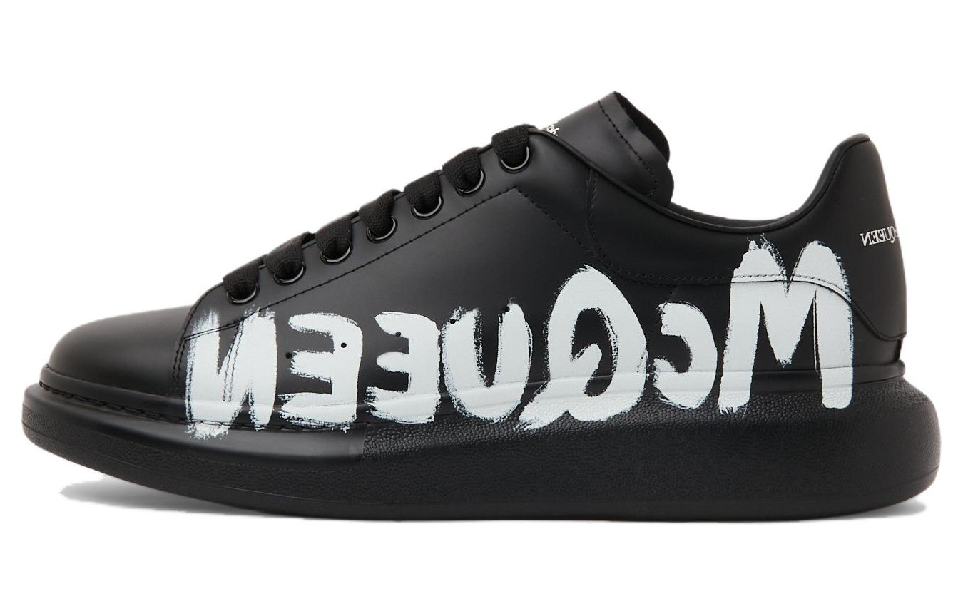Alexander McQueen Sneaker 'Black Graffiti' 705063WIBNM1070