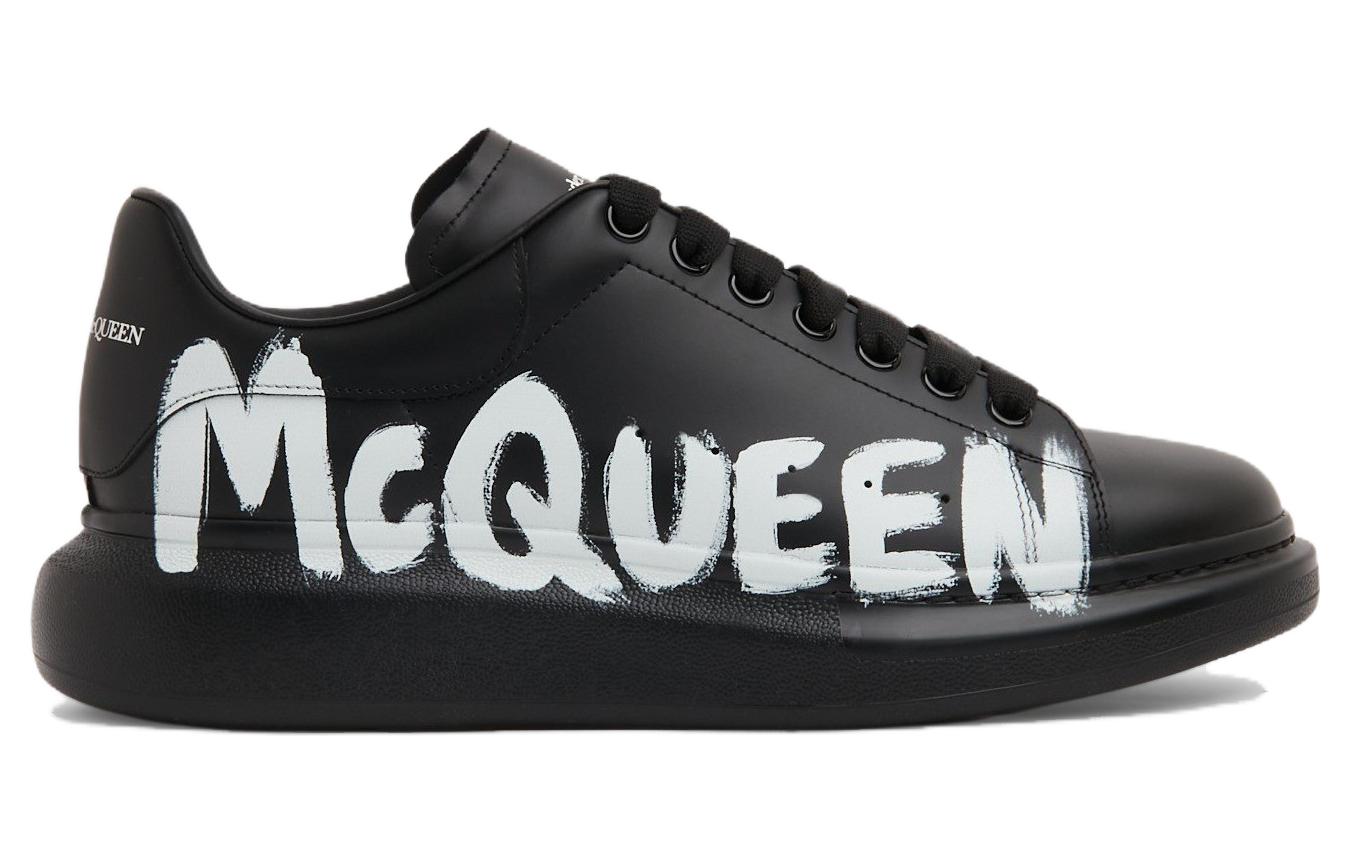 Order Alexander McQueen Sneaker 'Black Graffiti Hitam' 705063WIBNM1070