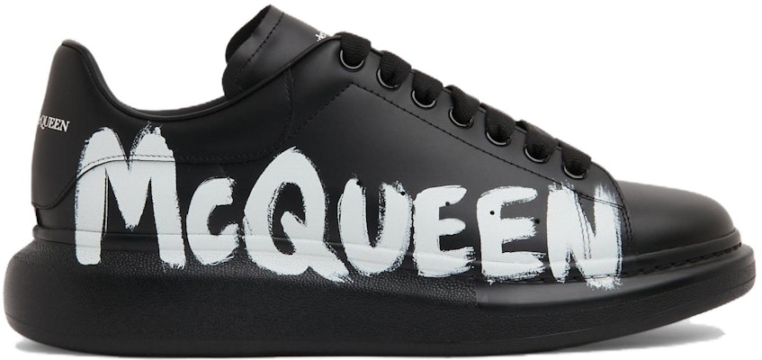 Alexander McQueen Sneaker 'Black Graffiti Hitam' 705063WIBNM1070 Order Alexander McQueen Sneaker 'Black Graffiti Hitam' 705063WIBNM1070