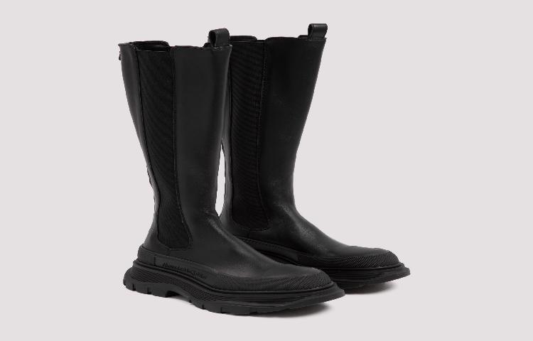 Alexander McQueen Sneaker 'Black PRE_666410' 圖 5