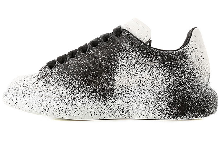 Alexander McQueen Sneaker 'Black White' 535187WHQYU9061