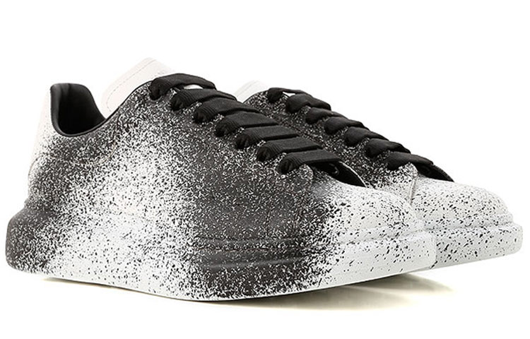 Lookbook Alexander McQueen Sepatu 'Hitam Putih' 535187WHQYU9061