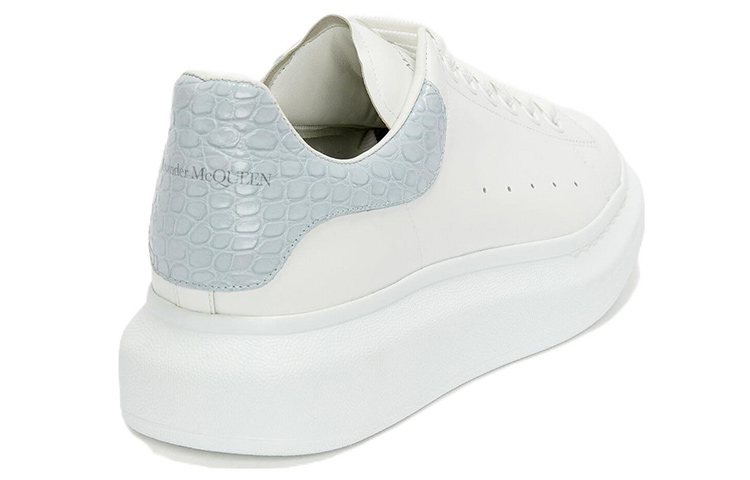 Lookbook Alexander McQueen Baskets ''Bleu Blanc'' 707217WICG29992