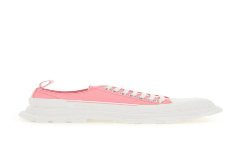 Shop Alexander McQueen Sepatu Sneakers 'Pink' 212527NSN000006_5490
