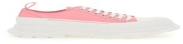 Shop Alexander McQueen Sepatu Sneakers 'Pink' 212527NSN000006_5490
