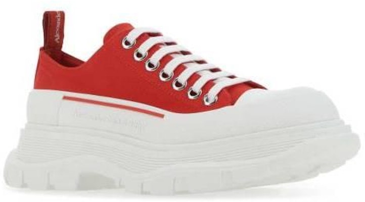 Alexander McQueen Sepatu 'Merah' 611705-W4MV2-6487 Order Alexander McQueen Sepatu 'Merah' 611705-W4MV2-6487