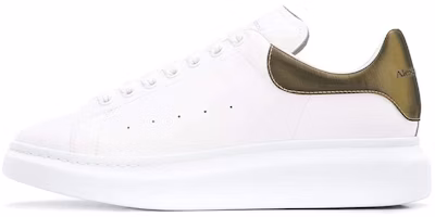 Alexander McQueen Oversized Contrast Metallic 'White' 553680WHYBJ9075 Alexander McQueen Oversized Contrast Metallic 'White' 553680WHYBJ9075