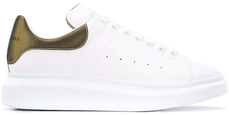 Alexander McQueen Oversized Metallic Kontras 'Putih' 553680WHYBJ9075 Order Alexander McQueen Oversized Metallic Kontras 'Putih' 553680WHYBJ9075