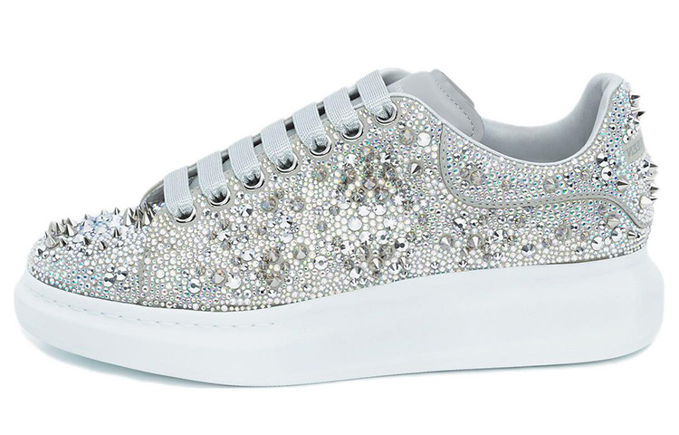 Alexander McQueen Sneaker 'Silver Studs' 705064WIBA41891