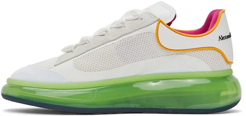 亞歷山大·麥昆 時尚休閒運動鞋 白綠 Buy 亞歷山大·麥昆 時尚休閒運動鞋 白綠