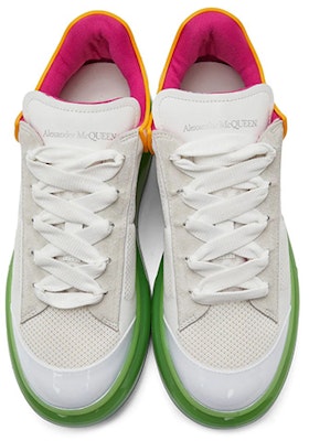 亞歷山大·麥昆 時尚休閒運動鞋 白綠 Shop 亞歷山大·麥昆 時尚休閒運動鞋 白綠