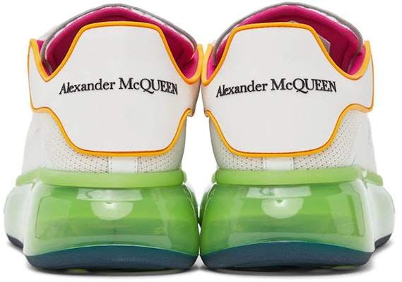 亞歷山大·麥昆 時尚休閒運動鞋 白綠 Purchase 亞歷山大·麥昆 時尚休閒運動鞋 白綠