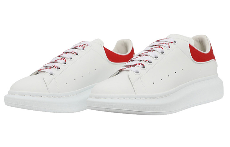 Lookbook Alexander McQueen Sneaker ''Weiß Rot'' 625156WHXMT9676