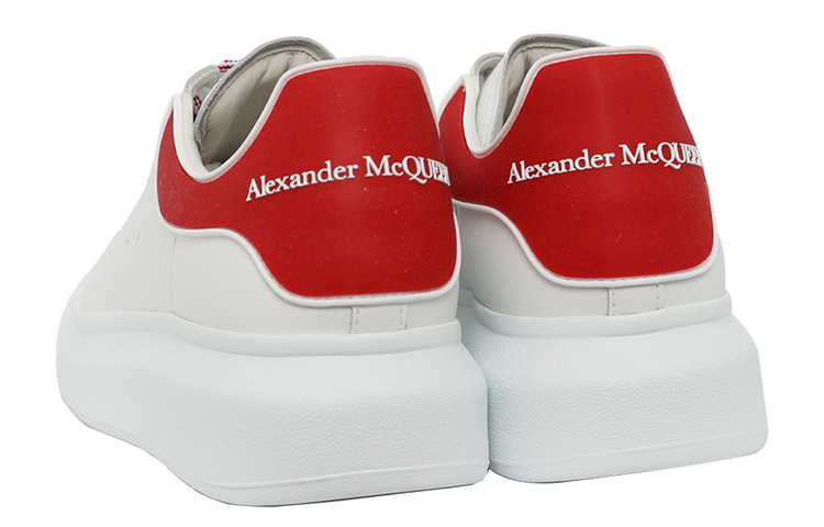 Shop Alexander McQueen Sneaker 'Putih Merah' 625156WHXMT9676