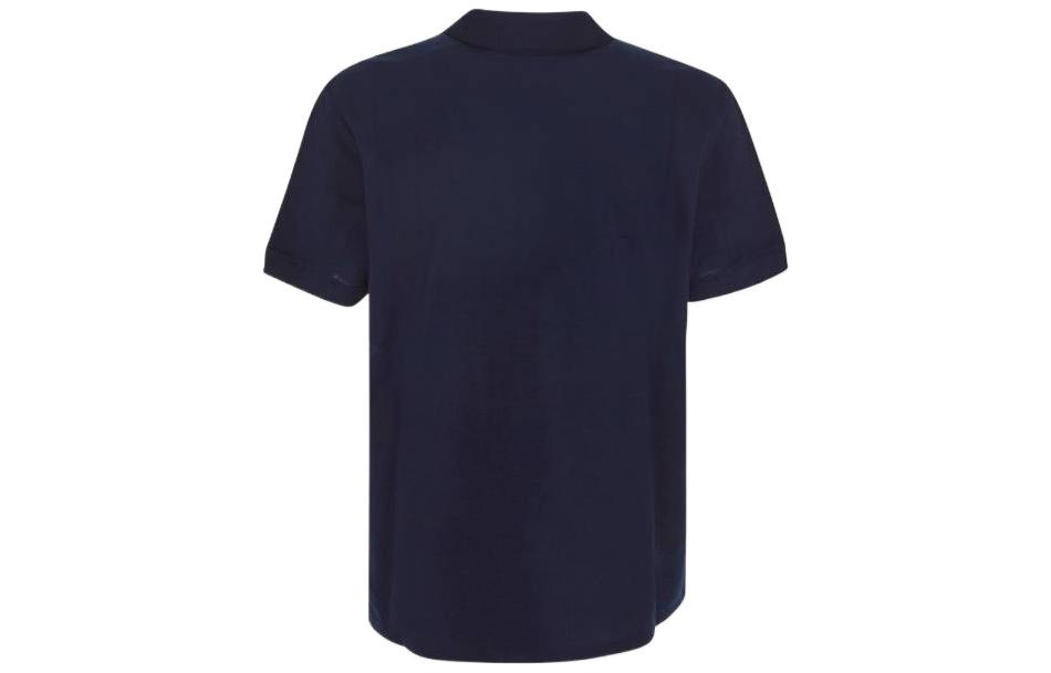 Lookbook Alexander McQueen Solid Color Logo Button Polo Shirt 727290-QUX33-4142