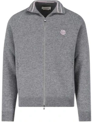 Alexander McQueen Solid Color Long-Sleeve Jacket Gray 684311-Q1XCT-1758 Buy Alexander McQueen Solid Color Long-Sleeve Jacket Gray 684311-Q1XCT-1758