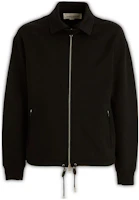 Alexander McQueen Solid Color Zip-Up Bomber Jacket Brown 711165-QTX56-1010 Alexander McQueen Solid Color Zip-Up Bomber Jacket Brown 711165-QTX56-1010