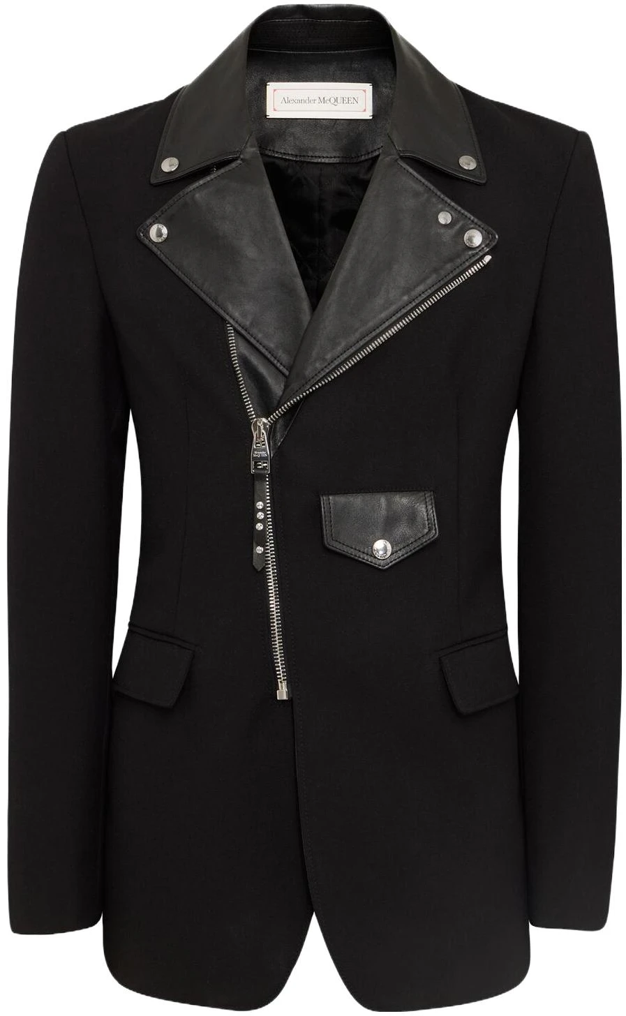 alexander-mc-queen-solid-color-zip-up-cuban-collar-jacket-black-751982-q5-hxq-1000