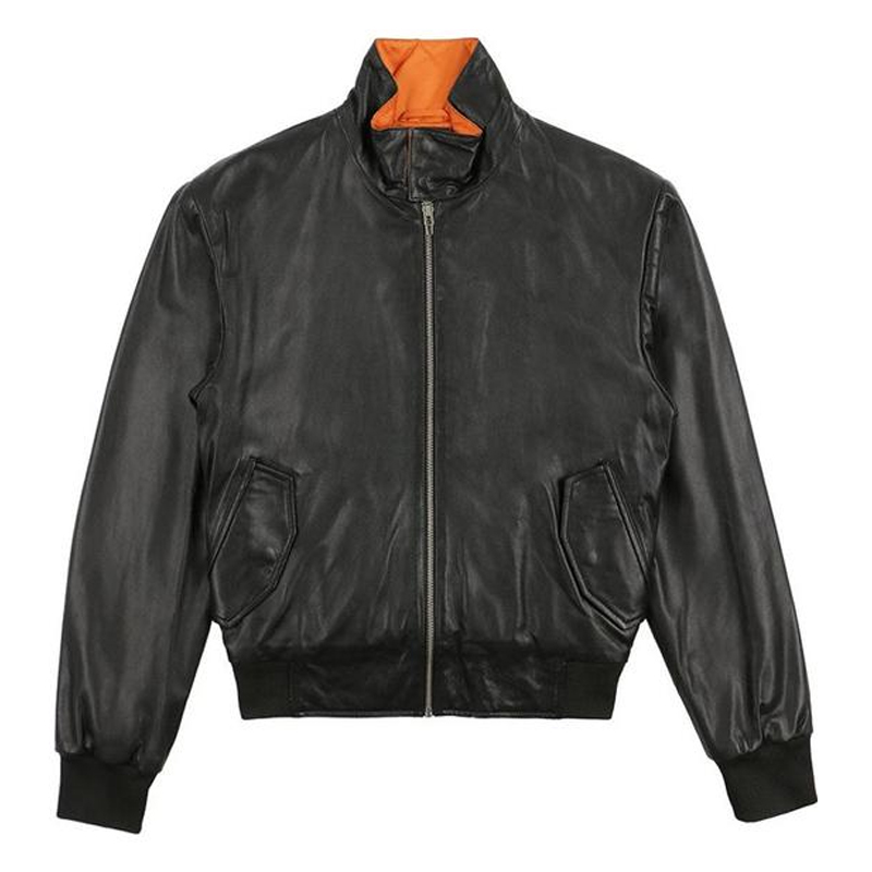 Alexander McQueen Solid Color Zip Jacket Black 360866-RES03-1000