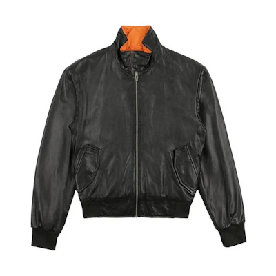 Alexander McQueen Solid Color Zip Jacket Black 360866-RES03-1000