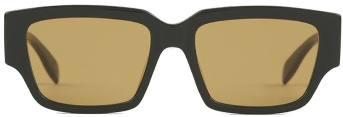 Alexander McQueen Solid Design Irregular Shape Sunglasses Men Black AM0329S004 Order Alexander McQueen Solid Design Irregular Shape Sunglasses Men Black AM0329S004