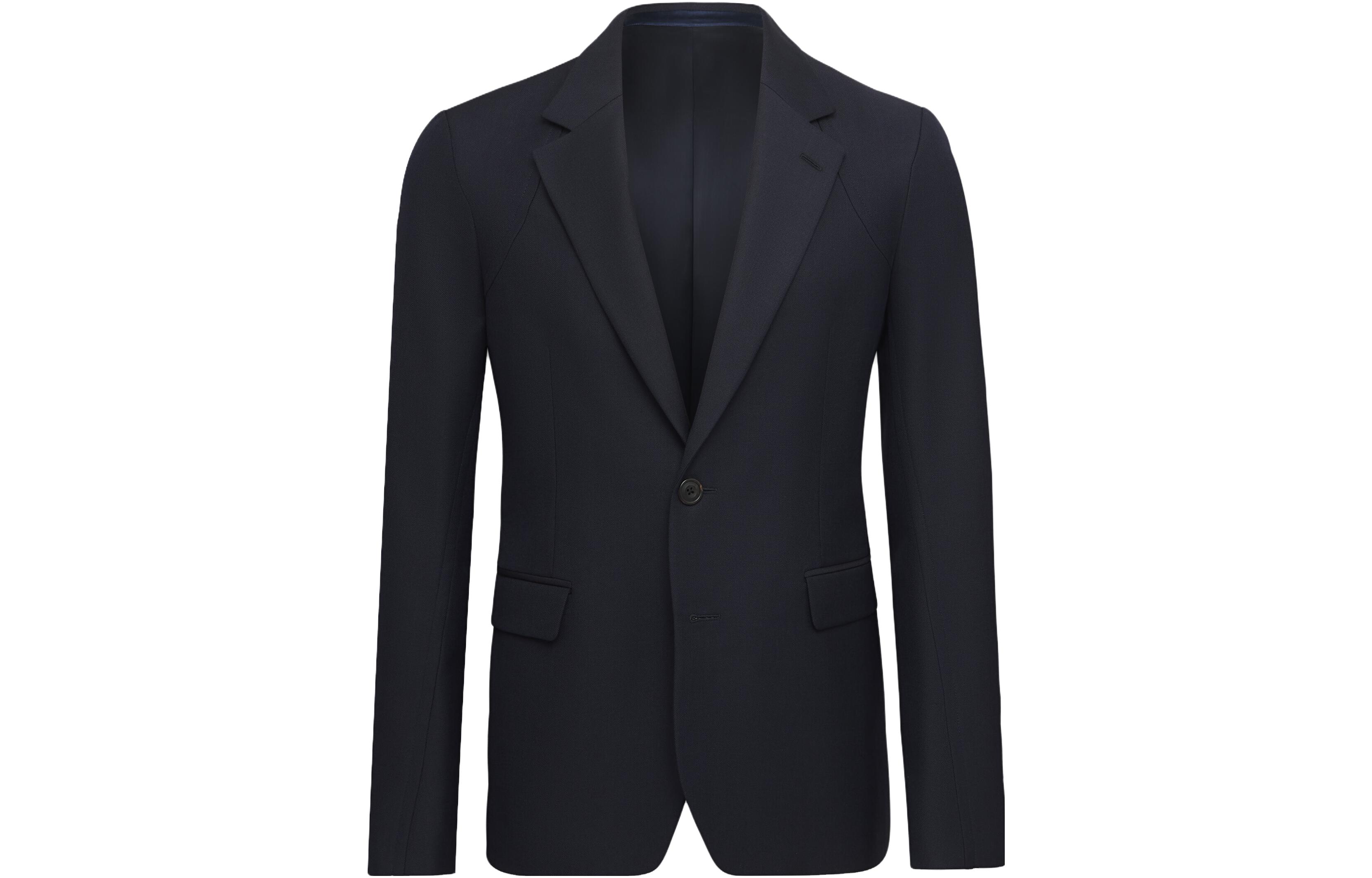 Alexander McQueen Solid Single-Button Long-Sleeve Jacket 758697-QVU63-4100