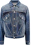 Buy Alexander McQueen Americana Azul Entallada Slim-Fit ajustar Single-Breasted 792158-QYAA5-4211