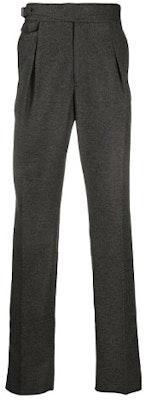 Pantalones Casuales Grises Alexander McQueen Rectos y Sólidos. 615223-QPU19-1073 Order Pantalones Casuales Grises Alexander McQueen Rectos y Sólidos. 615223-QPU19-1073