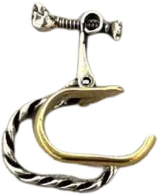 Alexander McQueen 男款螺旋紋耳環 - 金/銀 664599-J160K-1496 Lookbook Alexander McQueen 男款螺旋紋耳環 - 金/銀 664599-J160K-1496