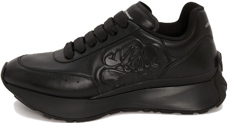 Alexander McQueen Sprint Runner 'Hitam' 688548-WIC94-1000 Buy Alexander McQueen Sprint Runner 'Hitam' 688548-WIC94-1000