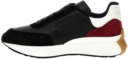 Alexander McQueen Sprint Runner 'Black Burgundy' 688548WIDN41697 Alexander McQueen Sprint Runner 'Black Burgundy' 688548WIDN41697