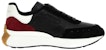 Alexander McQueen Sprint Runner 'Hitam Burgundy' 688548WIDN41697
