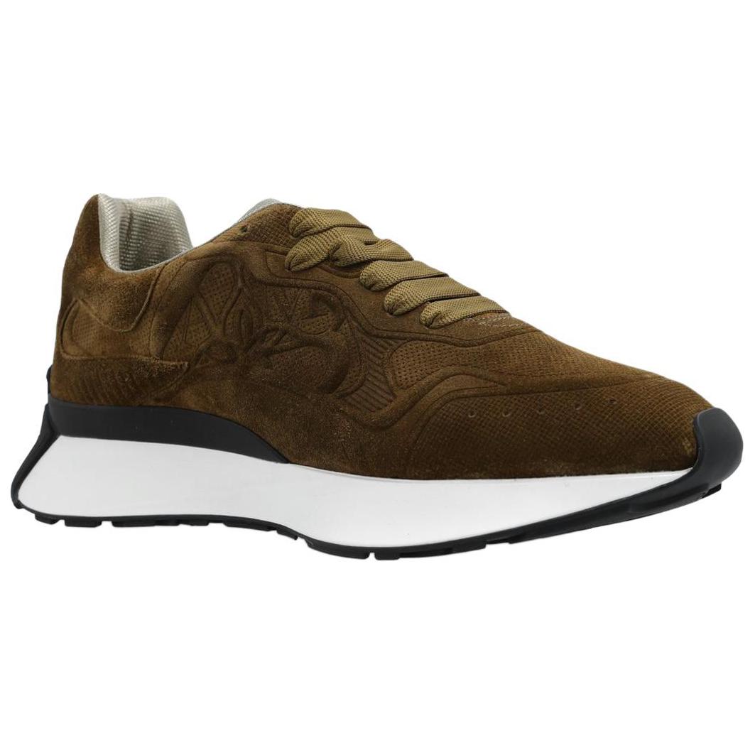 Lookbook Alexander McQueen Sprint Runner 'Cuero Marrón' 757720WIEM13410