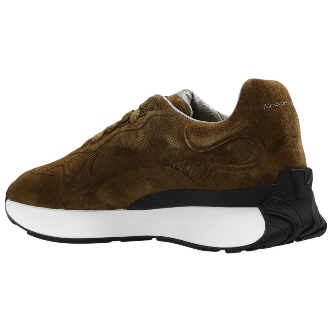 Shop Alexander McQueen Sprint Runner ''Braunes Leder'' 757720WIEM13410