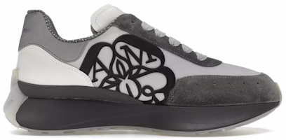 Alexander McQueen Sprint Runner 'Grey Black' 705071W4W118395 Alexander McQueen Sprint Runner 'Grey Black' 705071W4W118395