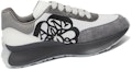 Order Alexander McQueen Sprint Runner 'Kelabu Hitam' 705071W4W118395