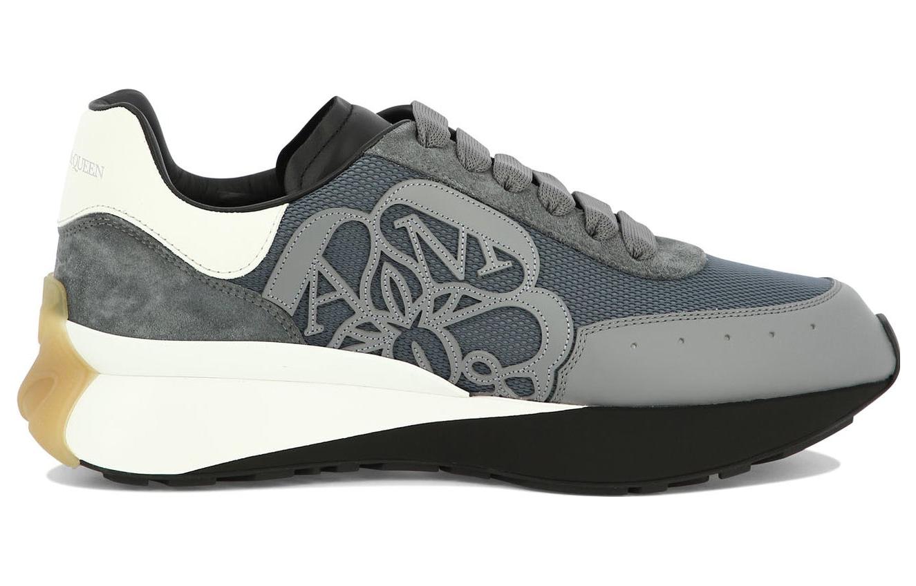 Order アレキサンダー・マックイーン スプリントランナー ネイビーブルー「グレー」 705074W4WM11640