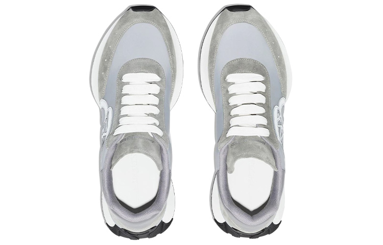 Lookbook アレキサンダー・マックイーン スプリントランナー グレー (ローカット) 705071W4QZ51615