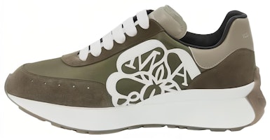 Alexander McQueen Sprint Runner 'Khaki' 705074W4UI83398 Alexander McQueen Sprint Runner 'Khaki' 705074W4UI83398