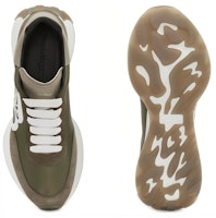 Alexander McQueen Sprint Runner 'Khaki' Lelaki Kasut Sneaker 705074W4UI83398 Purchase Alexander McQueen Sprint Runner 'Khaki' Lelaki Kasut Sneaker 705074W4UI83398