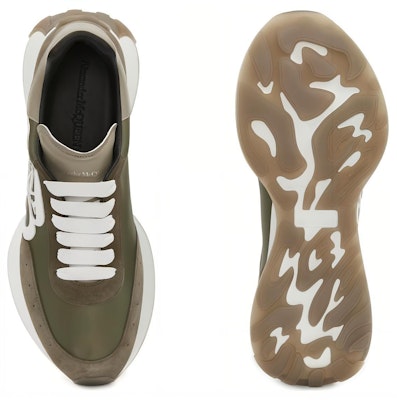 Alexander McQueen Sprint Runner 'Khaki' 705074W4UI83398 Purchase Alexander McQueen Sprint Runner 'Khaki' 705074W4UI83398
