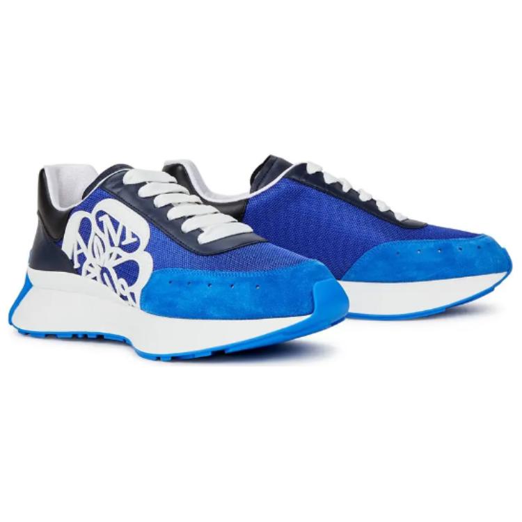 Lookbook Alexander McQueen Sprint Runner 'Ocean Navy' 705071-W4W31-4653