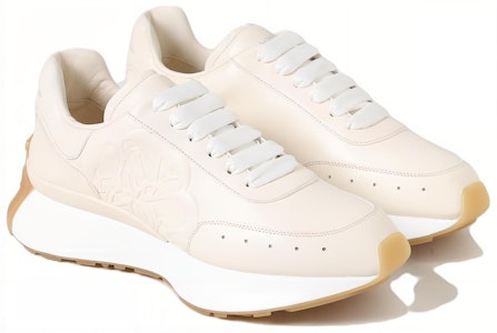 알렉산더 맥퀸 스프린트 러너 '바닐라' 705076-WIC9G-7705 Shop 알렉산더 맥퀸 스프린트 러너 '바닐라' 705076-WIC9G-7705