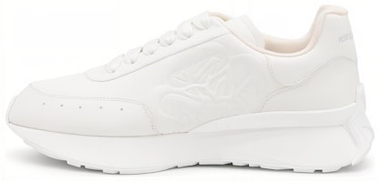 Alexander McQueen Sprint Runner 'White' 688548-WIDN6-9000 Alexander McQueen Sprint Runner 'White' 688548-WIDN6-9000