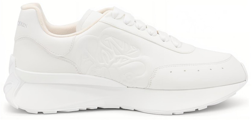 Alexander McQueen Sprint Runner 'Putih' Sneakers 688548-WIDN6-9000 Order Alexander McQueen Sprint Runner 'Putih' Sneakers 688548-WIDN6-9000